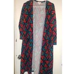 Lularoe Sarah NWT Long Duster S